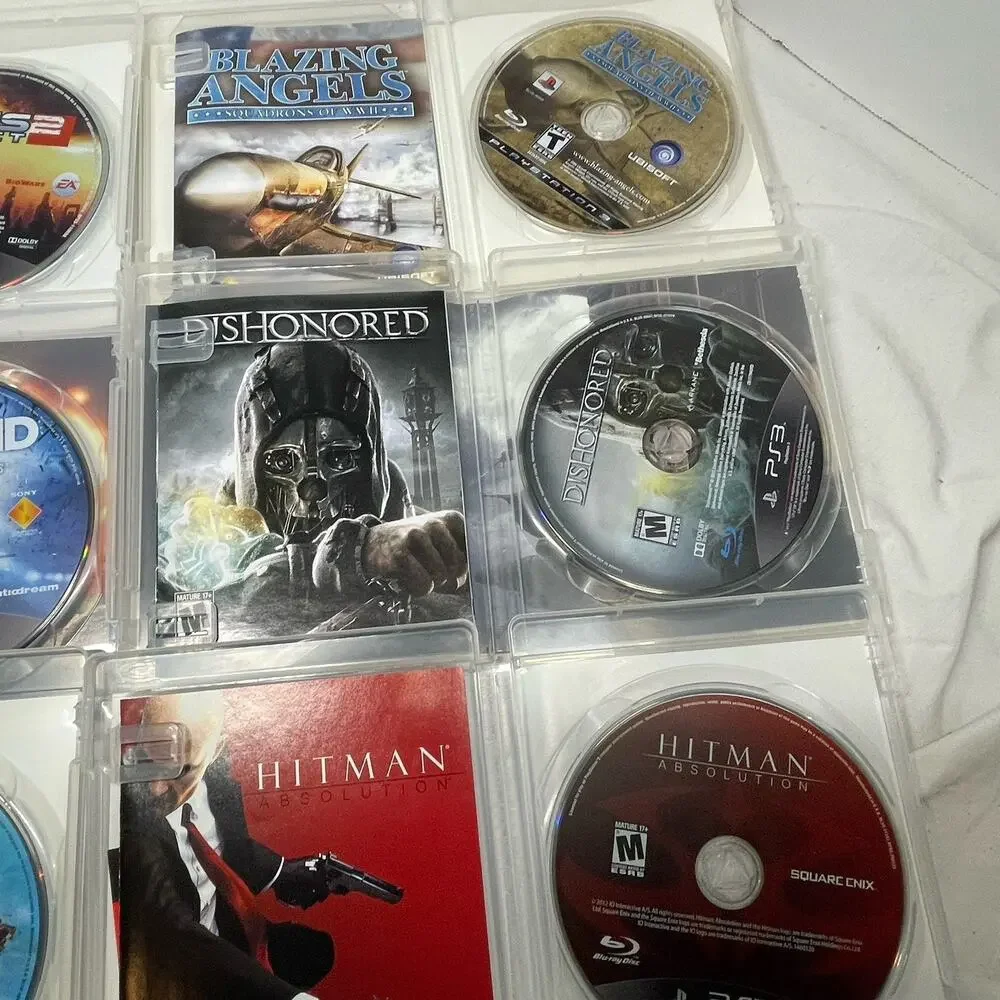 Sony Playstation 3 Lot of 6 Games-Good Condition